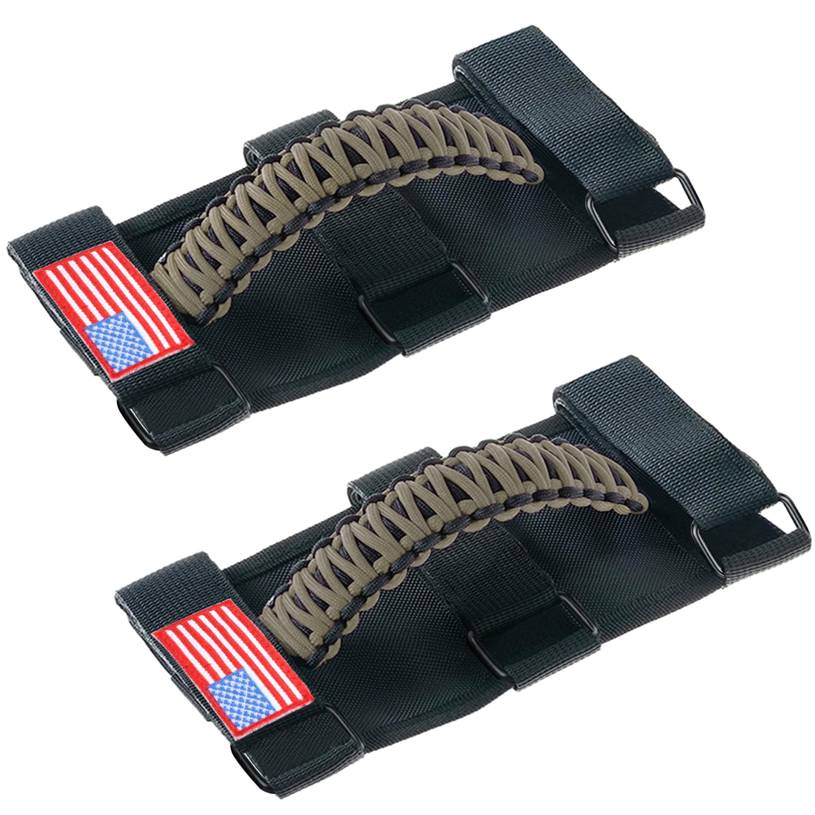 Poignées d'appui pour Jeep Wrangler CJ YJ TJ JK JL 4XE accessoire arceau de toit