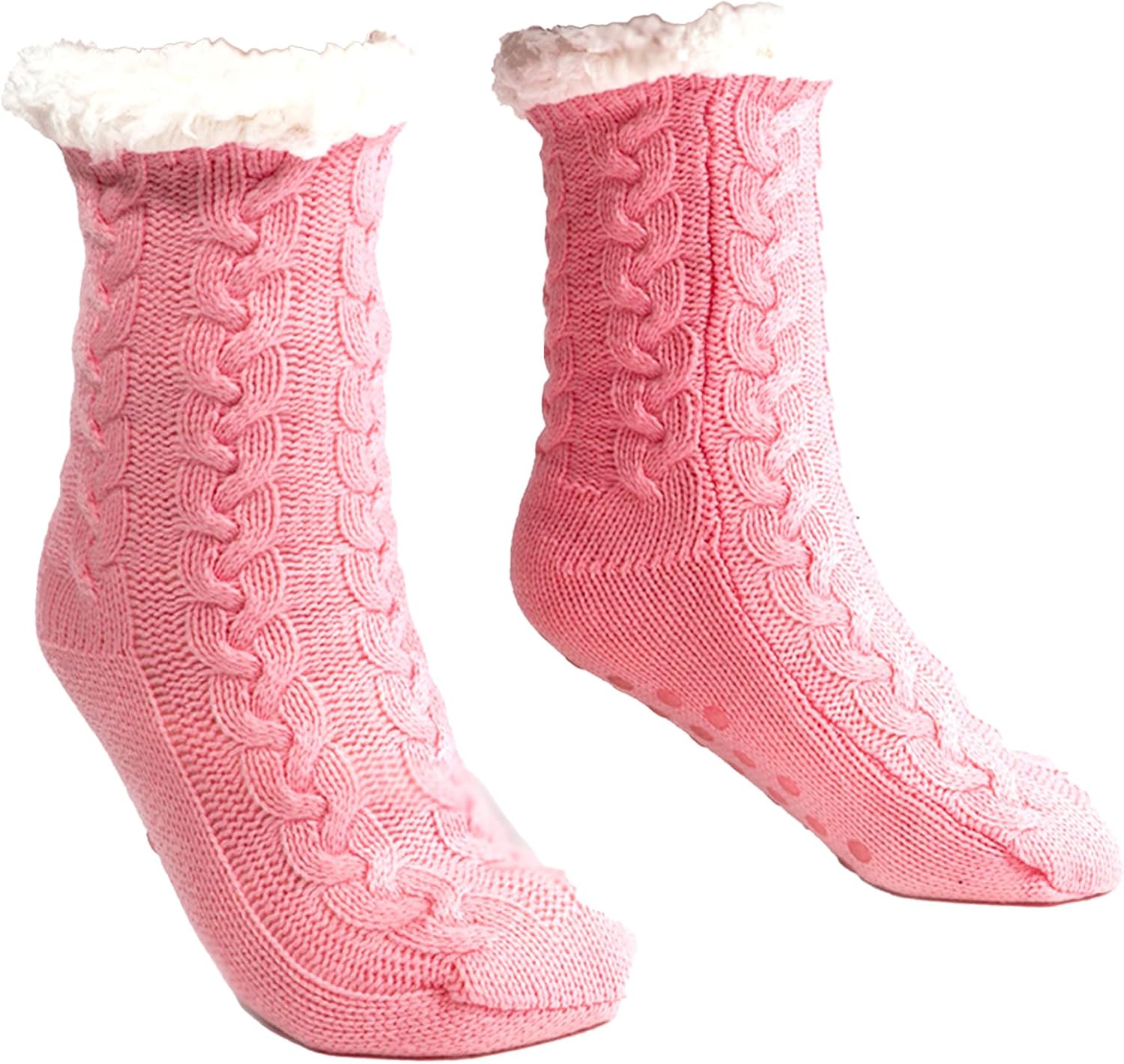 HOS Comfort Mellow Womens Ladies Warm Sherpa Fleece Thermal Lined Cosy