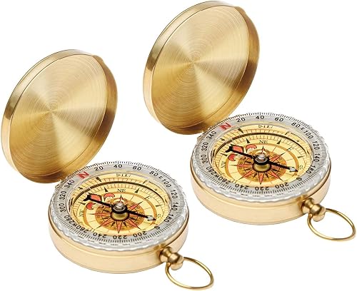 Camping Survival Compass Metal Compass Kids Compass