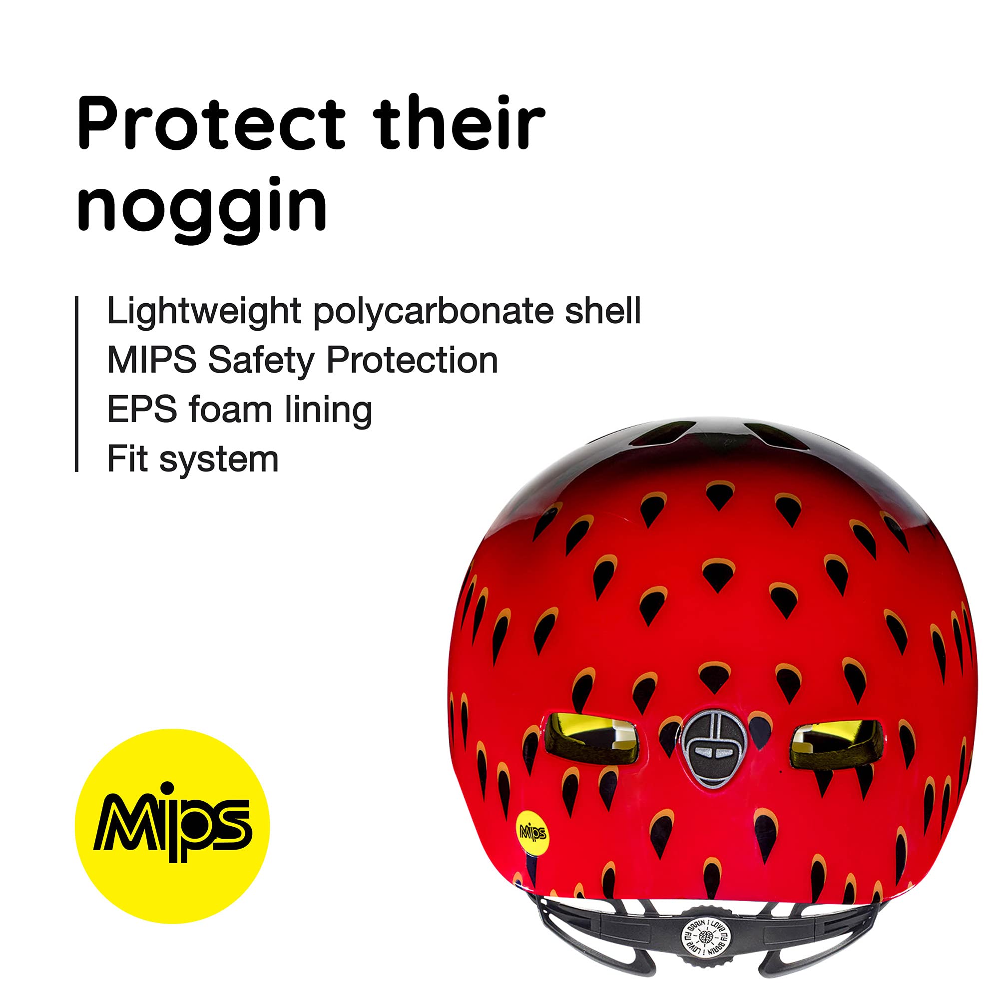 Nutcase Kinder Fahrradhelm Baby Nutty Gloss XXS 47-50 cm Very Berry