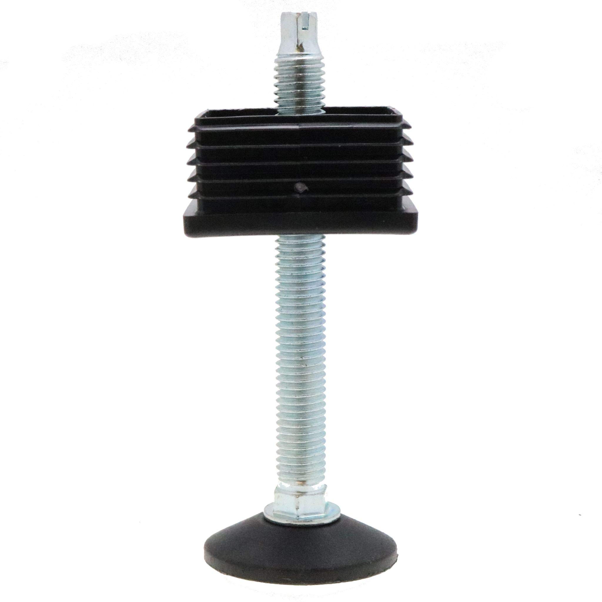 Buy Vital Parts 4 Adjustable Feet & Square Tube Insert Sets, Furniture