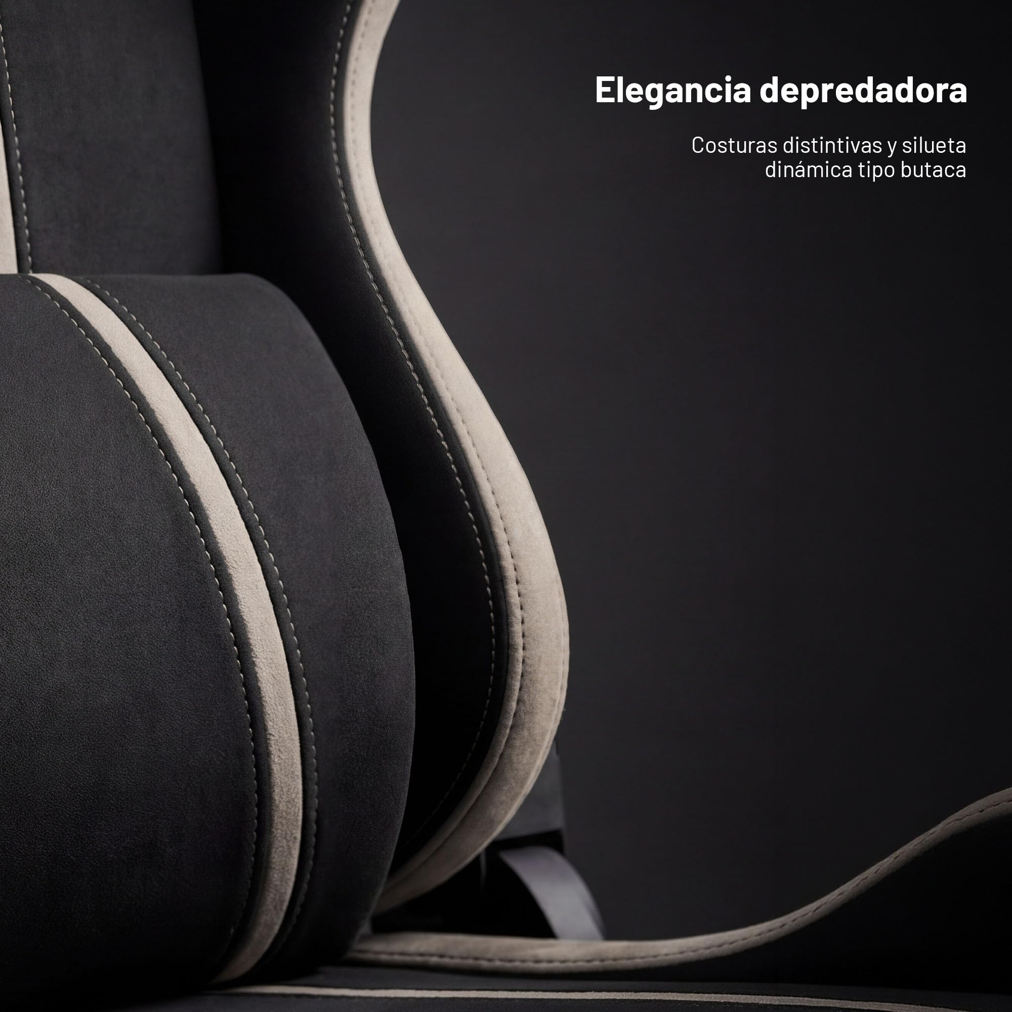 Diablo Silla Gaming ergonomica Tela Transpirable Silla Gamer giratoria hasta 140 kg Respaldo reclinable 140 Grados reposabrazos 3D Ajustables cojin Lumbar reposacabezas Oficina Camel Black