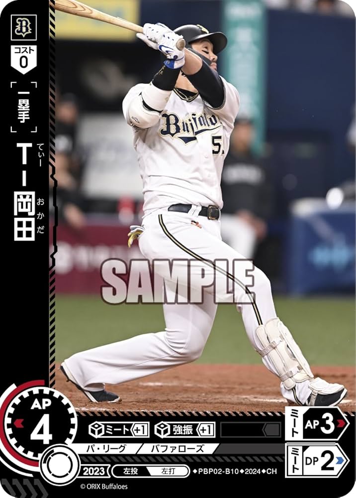 オリックスバファローズ引退 T-岡田選手　実使用マスコットバット　2本セット オリックスバファローズ引退 T-岡田選手 実使用マスコットバット