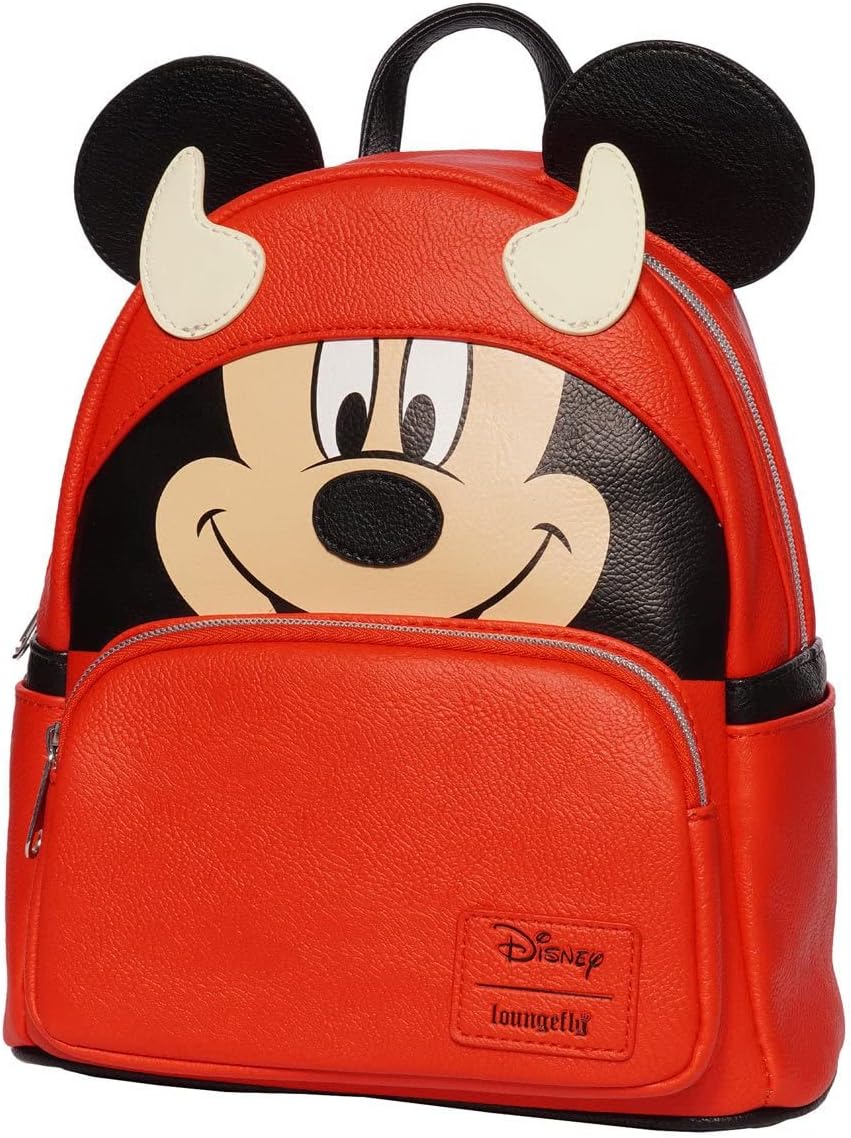 Loungefly Disney Mickey Mouse Devil Mickey Mini Backpack - Entertainment Earth Exclusive