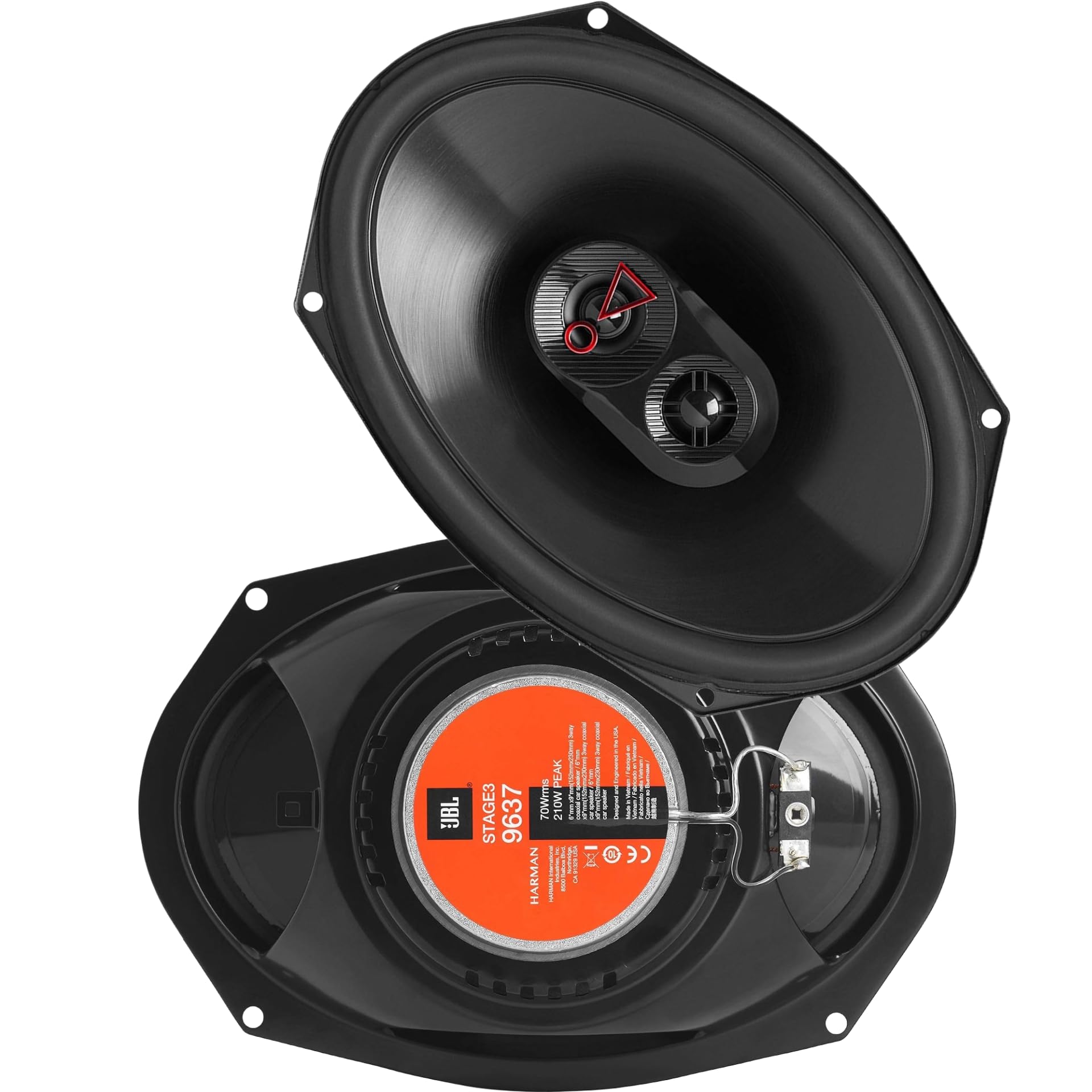 Amazon.com: JBL Stage 39637 - 6” x 9” Three-way car audio speaker