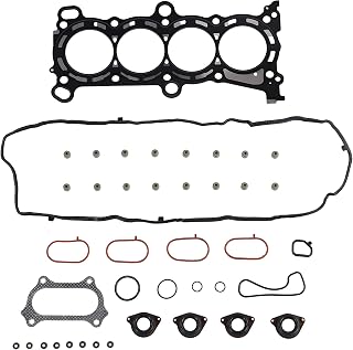 DNJ HGS4306 Engine Cylinder Head Gasket Set, Complete Head Repair Kit for 2013-2019 Honda Accord CR-V 2.4L L4 16V DOHC 2356cc