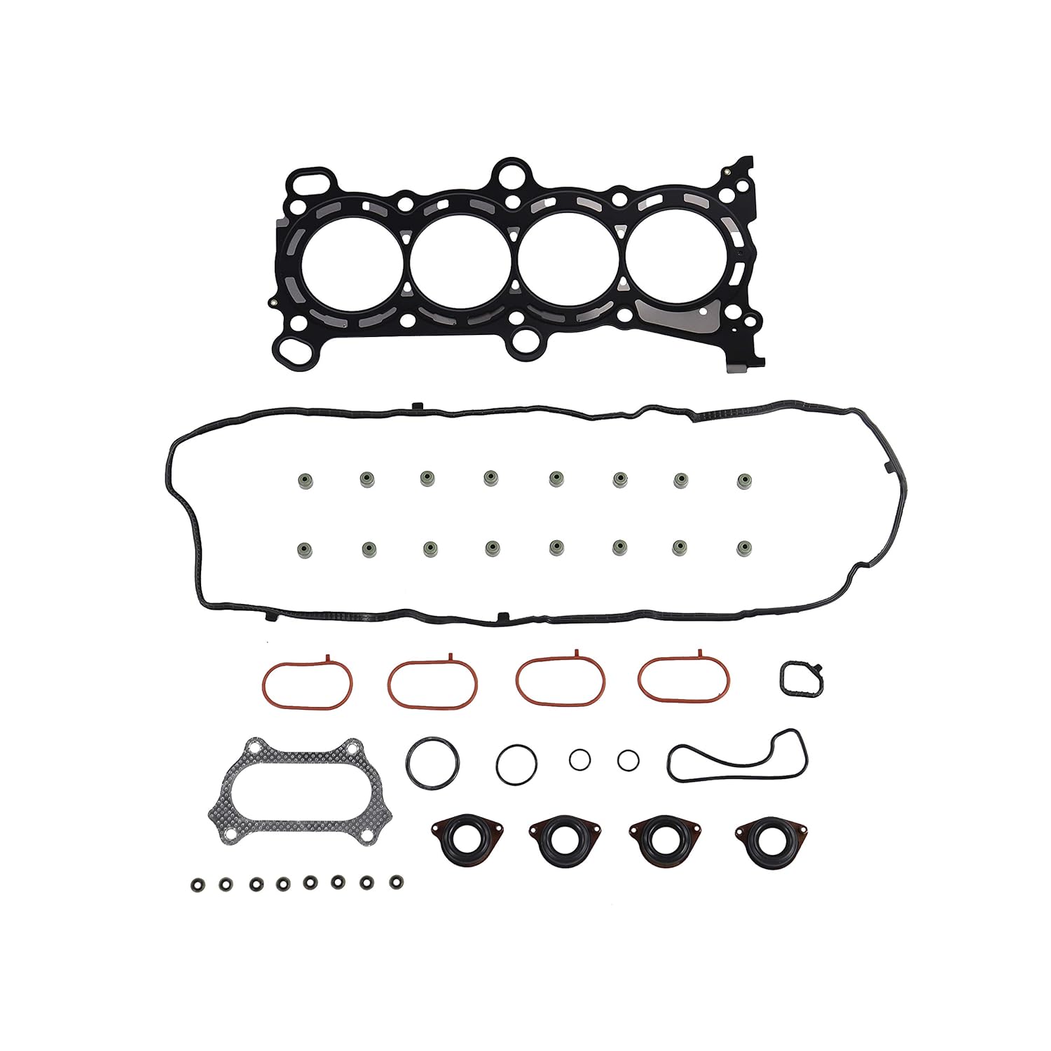 DNJ HGS4306 Head Gasket Set for 2013-2019 Honda Accord CR-V 2.4L L4 16V DOHC 2356cc