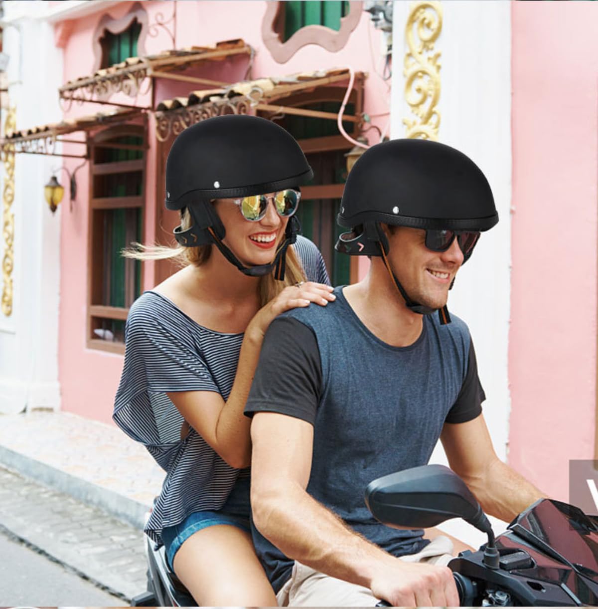 Amazon.co.jp: Defaesv 装飾ダックテールヘルメットフリーサイズ