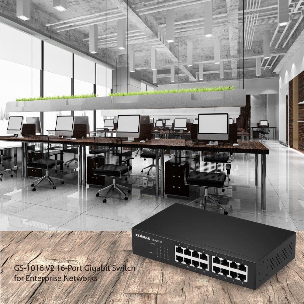 Edimax GS-1016 V2 - Commutateur 16 ports Gigabit