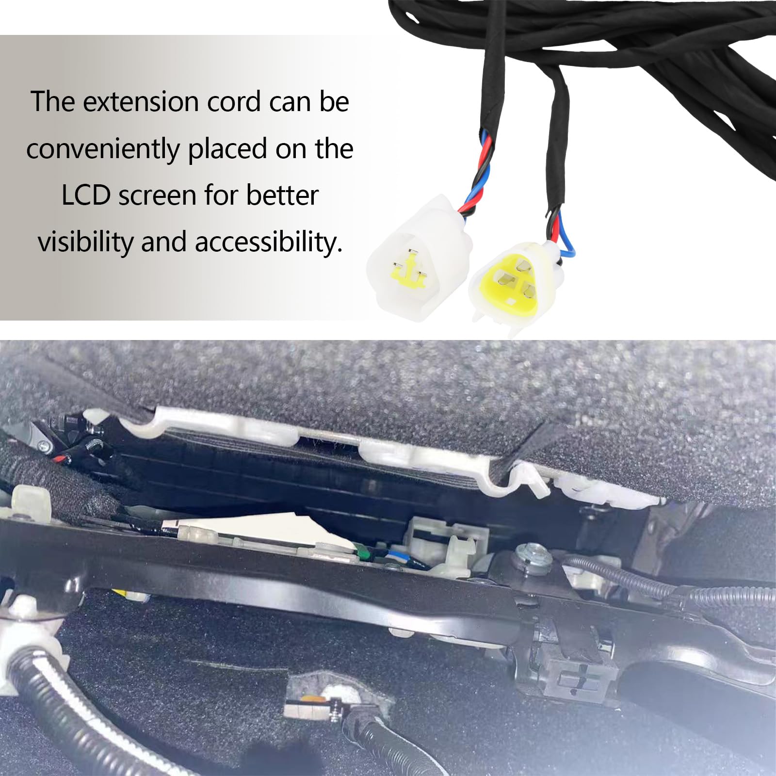 OTOTEC 3 m 12 V samochodowy kabel przedłużający nagrzewnicę na olej napędowy kabel przedłużający ekran LCD do 5 kW 2 kW 8 kW nagrzewnica na olej napędowy akcesoria do okablowania parkingowego