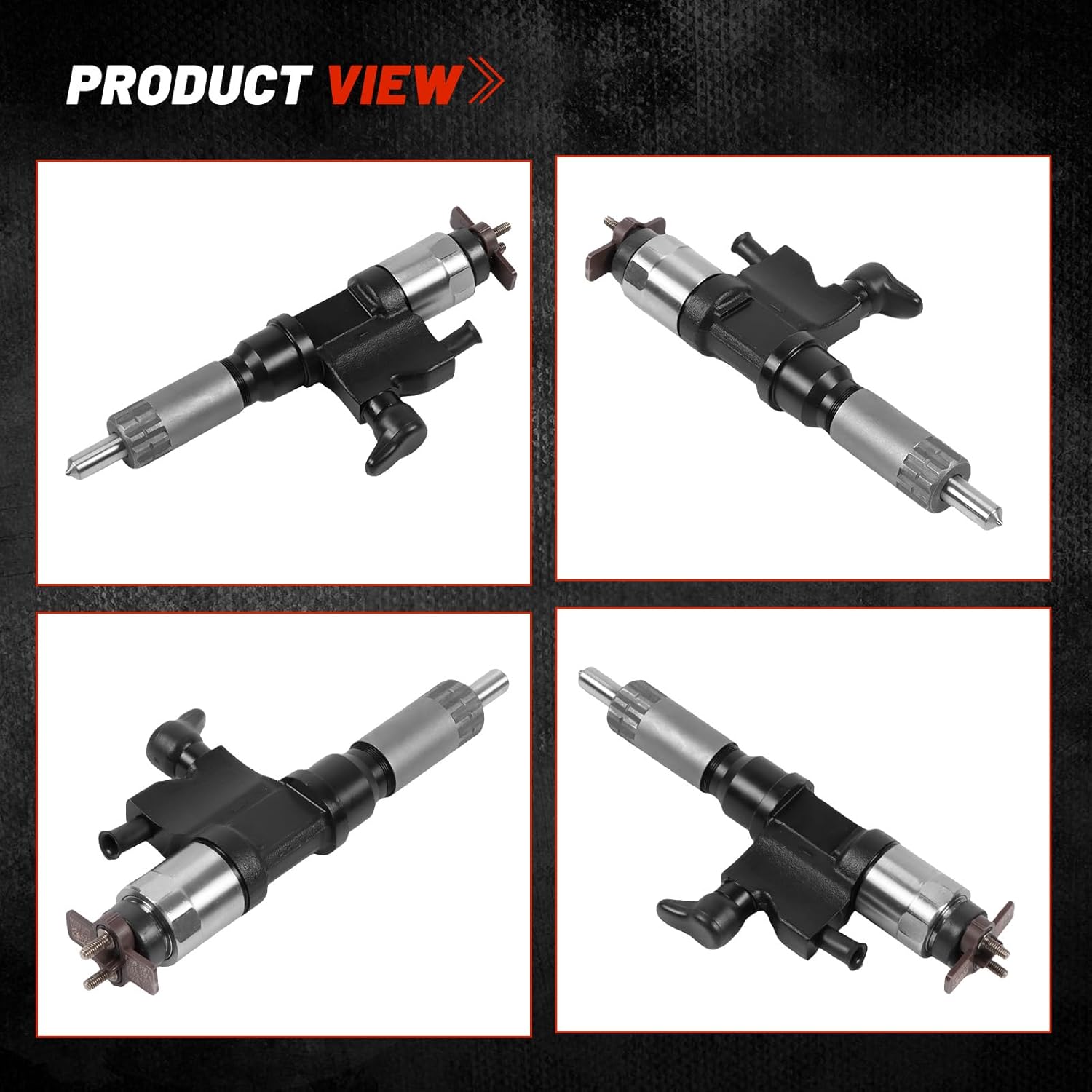 4PCS 095000-5500 095000-5502 8-97367552-0 8-97367552-2 Fuel Injector for Isuzu 4HL1 4.8L 6HL1 7.8L Engine FRR FSR FTR FVR FSS F Series Trucks