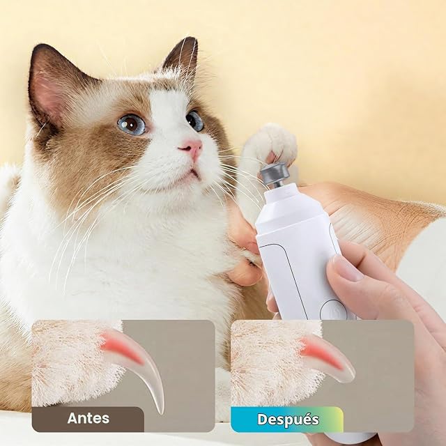 Foto 7 de 8 de Mcbazel Lima De Uñas Eléctrica para Perros,Eléctrico Tipo-C Amoladora de Uñas 8000 RPM para Recortador…