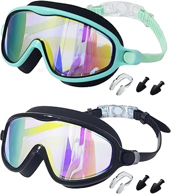Baby Goggles, Baby Splashyeyes Goggles, Hd Lenses Anti-Fog Uv No Leak Swim Goggle A