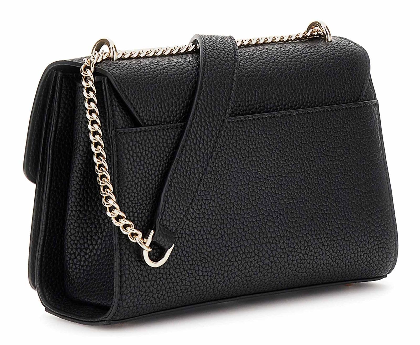 GUESS Calista Convertible Xbody Flap Bag Black