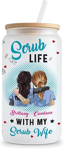 Hyturtle Taza de cristal de enfermera 29052023 (Enfermera 6)