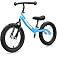 bicystar 14 Inch Toddler Balance Bike for 3-6 Year Old, Real Rubber Air Tires, No Pedal Kids Bike with Adjustable Seat & Hand