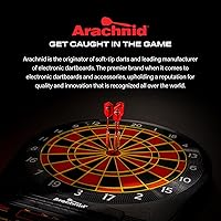 Vista 7 de Arachnid Cricket Pro Tournament-Quality Dartboard with 35 Games and 318 Variations (6 Cricket Games)