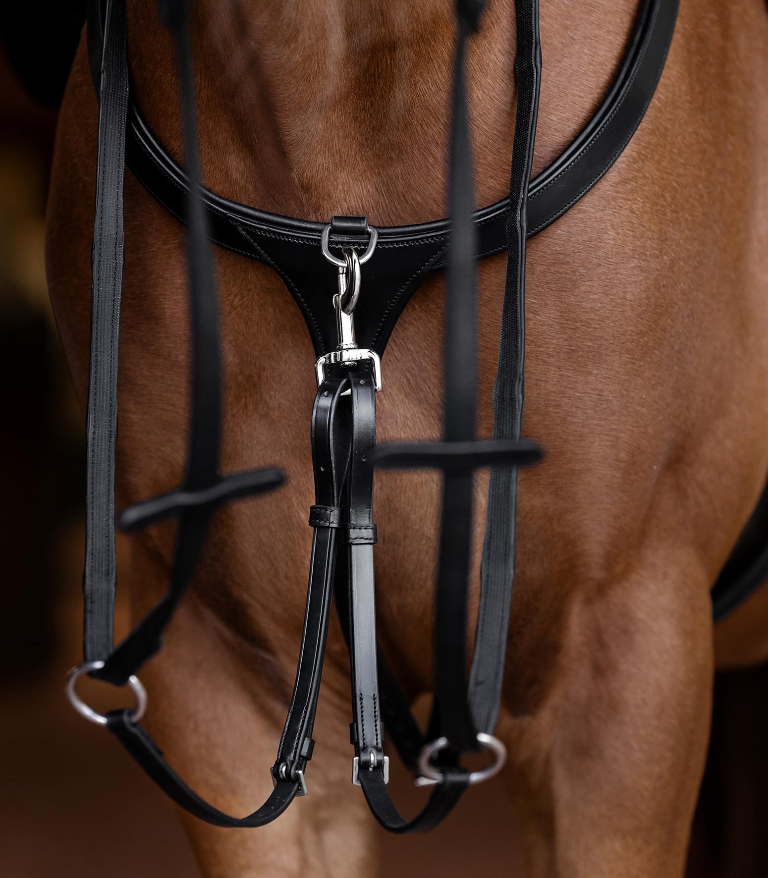 WALDHAUSEN Guaina anteriore X-Line con ponte lungo, marrone, WB