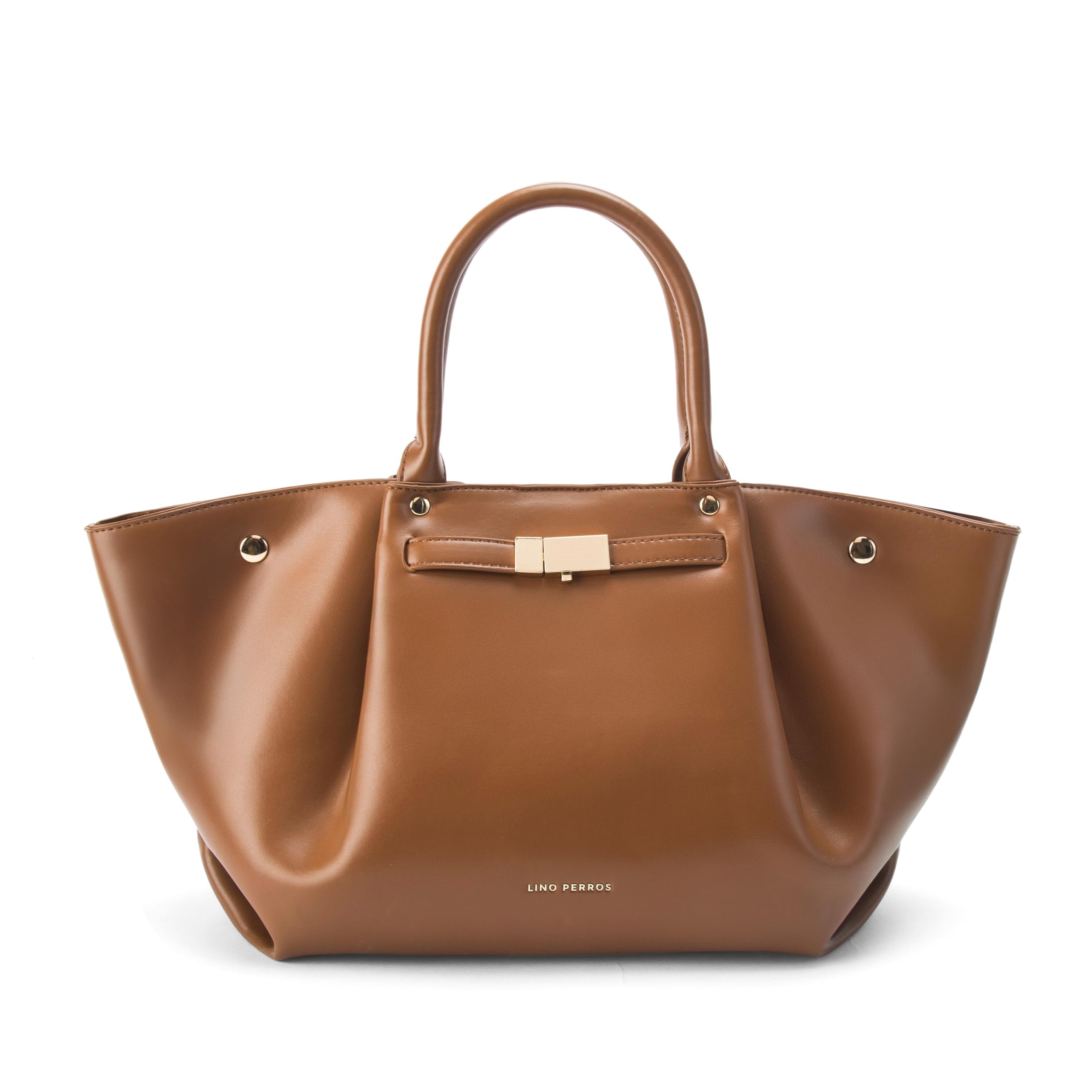 lino perros Monroe Caramel Satchel-picture-1