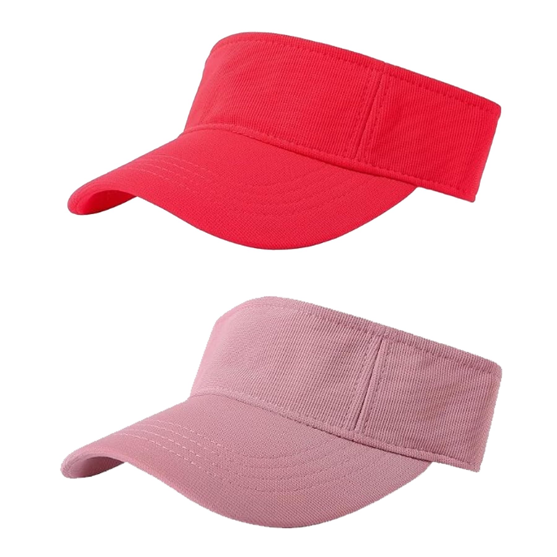 Jastore Kids Girls Boys Packable Hat Sun Visor Hats Cotton Sports Summer Golf Visor Hat