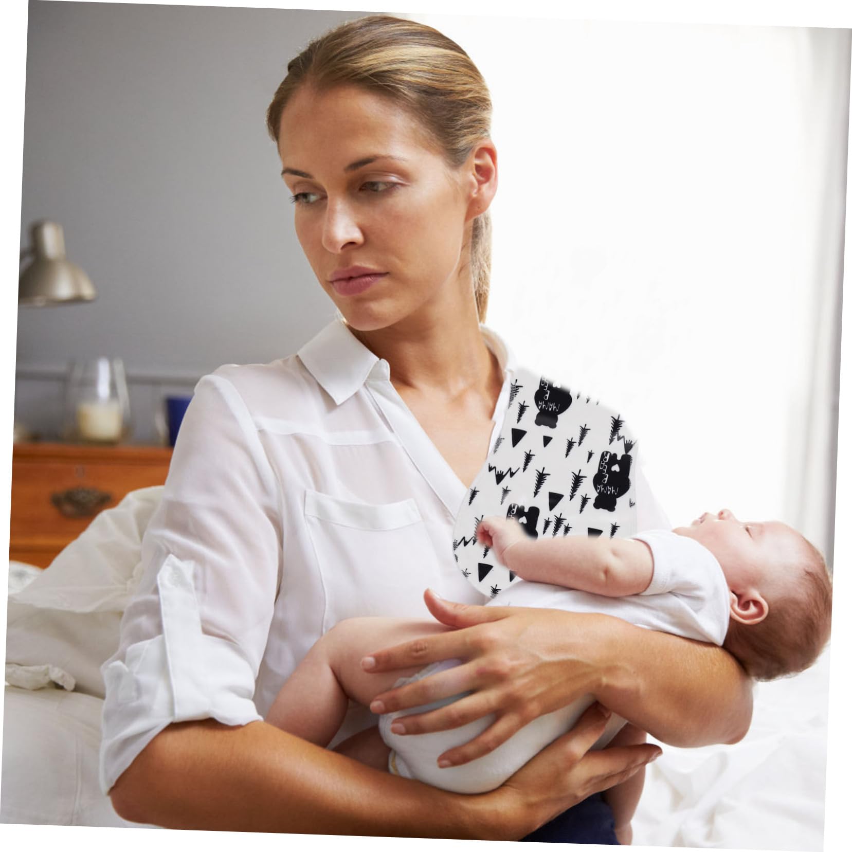 TOYANDONA 10stücke Teiliges Spucktücher Aus Baumwolle Saugfähige Burp Cloths Für Neugeborene Hypoallergen Und Sanft Zur Babyhaut Für Jungen Und Mädchen