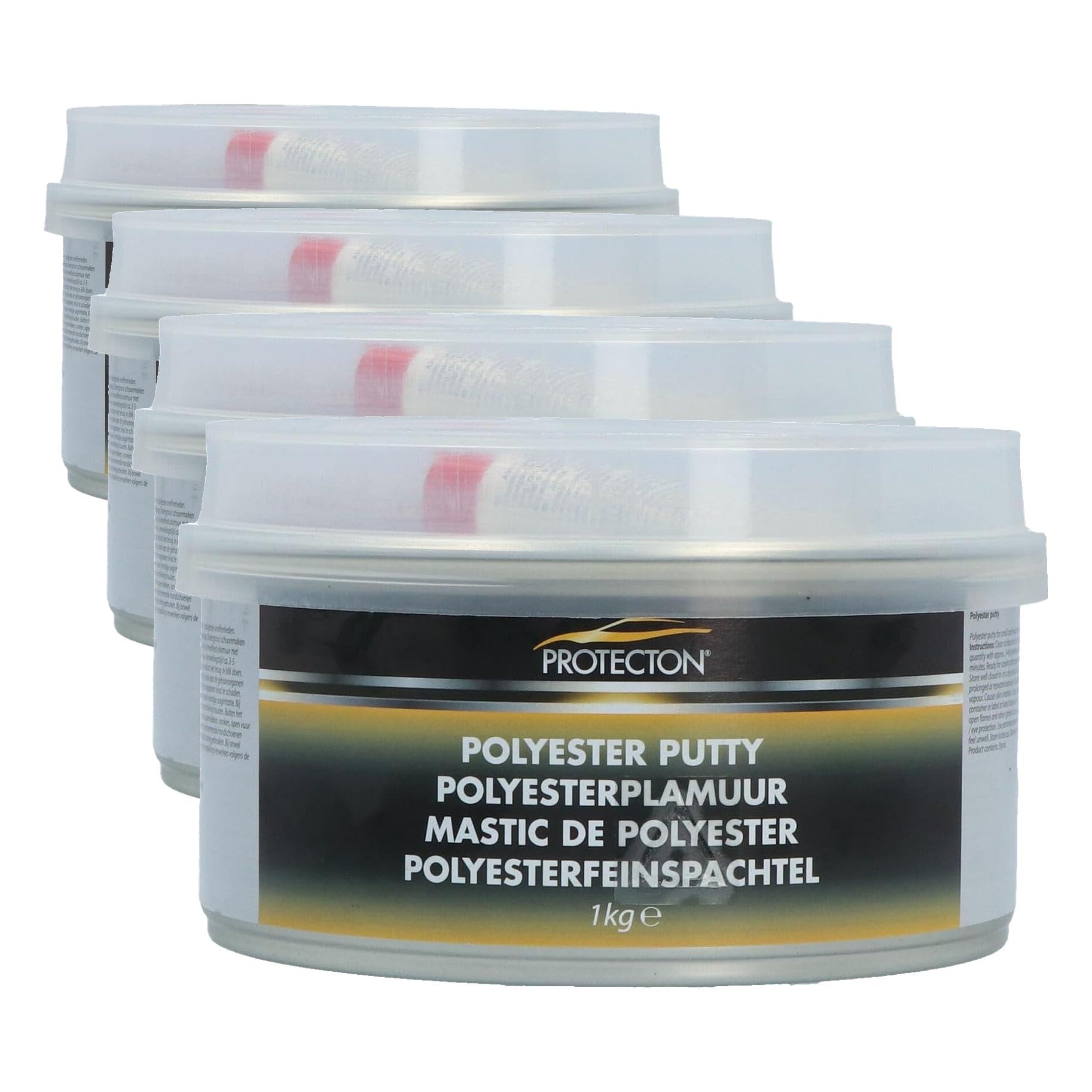 Protecton Mastic de Polyester 1kg (Lot de 4)