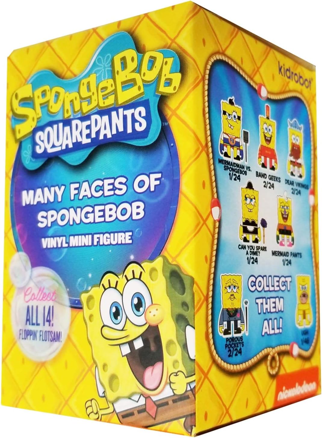 Spongebob Squarepants Many Faces Blind Box Figure