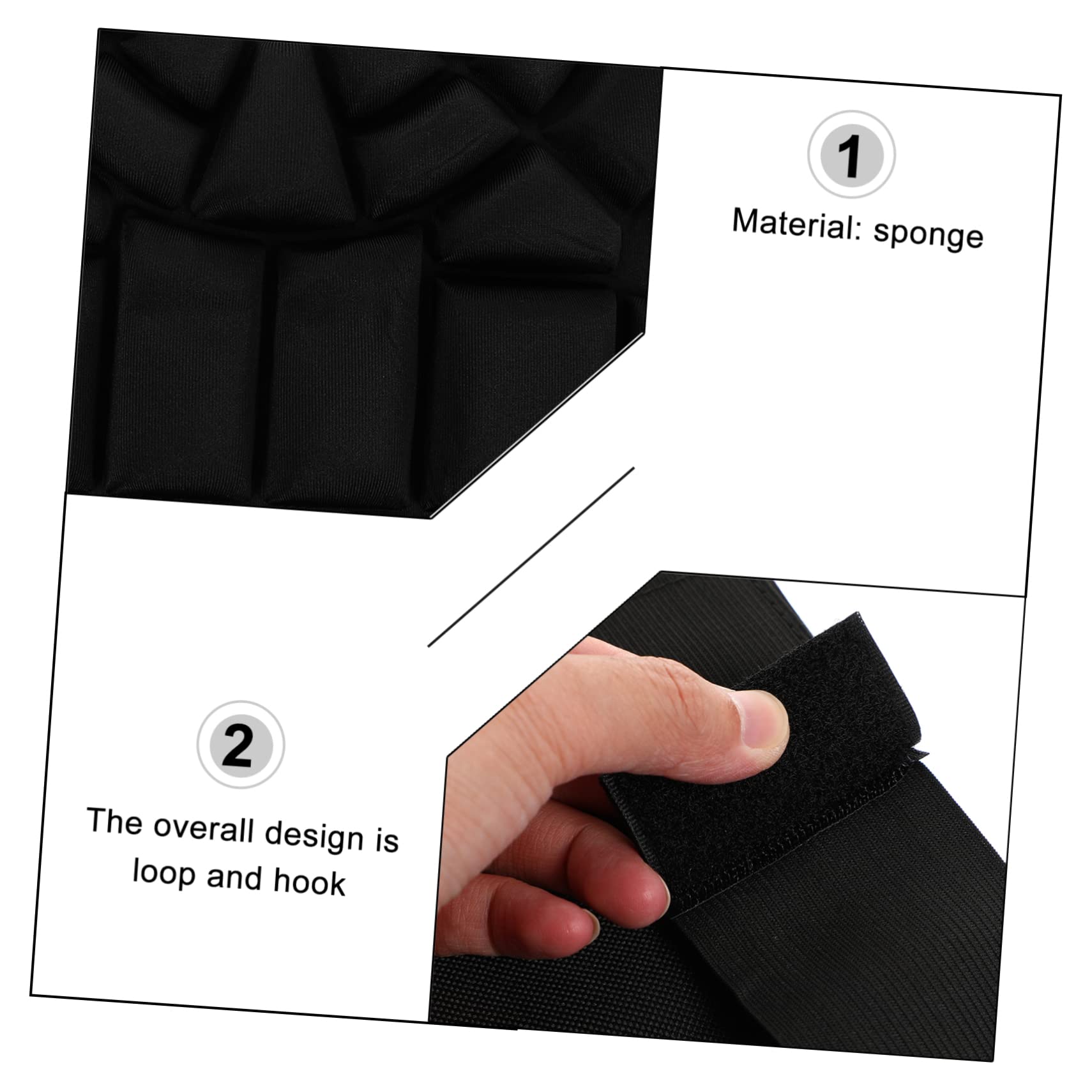 VANZACK Hip Pad 's Protective Pants Safety Gear Soft Fabric Skiing Hockey Guards