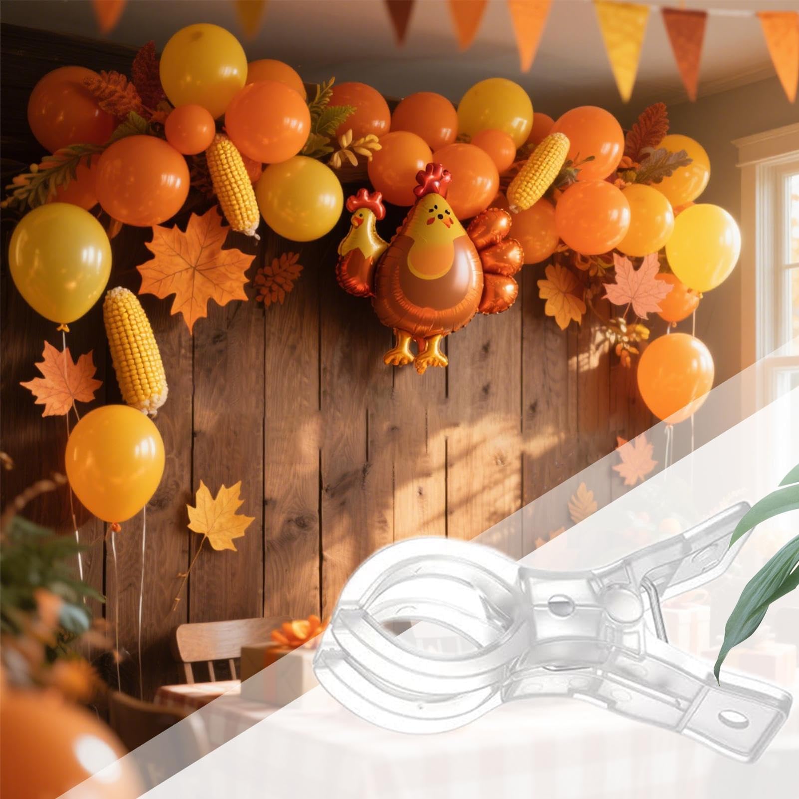 Clip per palloncini, clip di fondo, morsetti per arco per palloncini, 10 pezzi, per fotografia, fai da te, studio, matrimonio, compleanno, decorazione