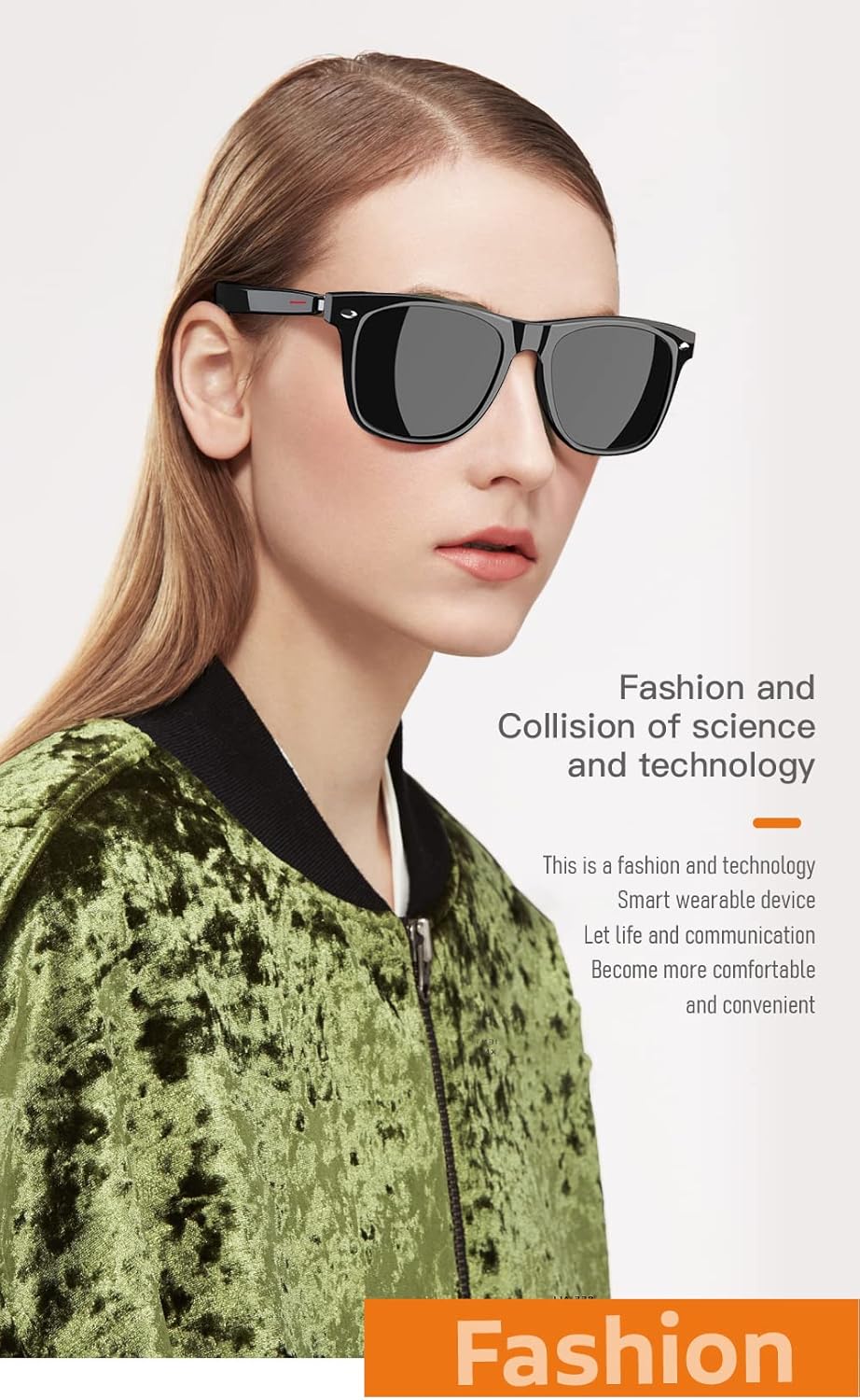 Anti-blue light smart audio glasses