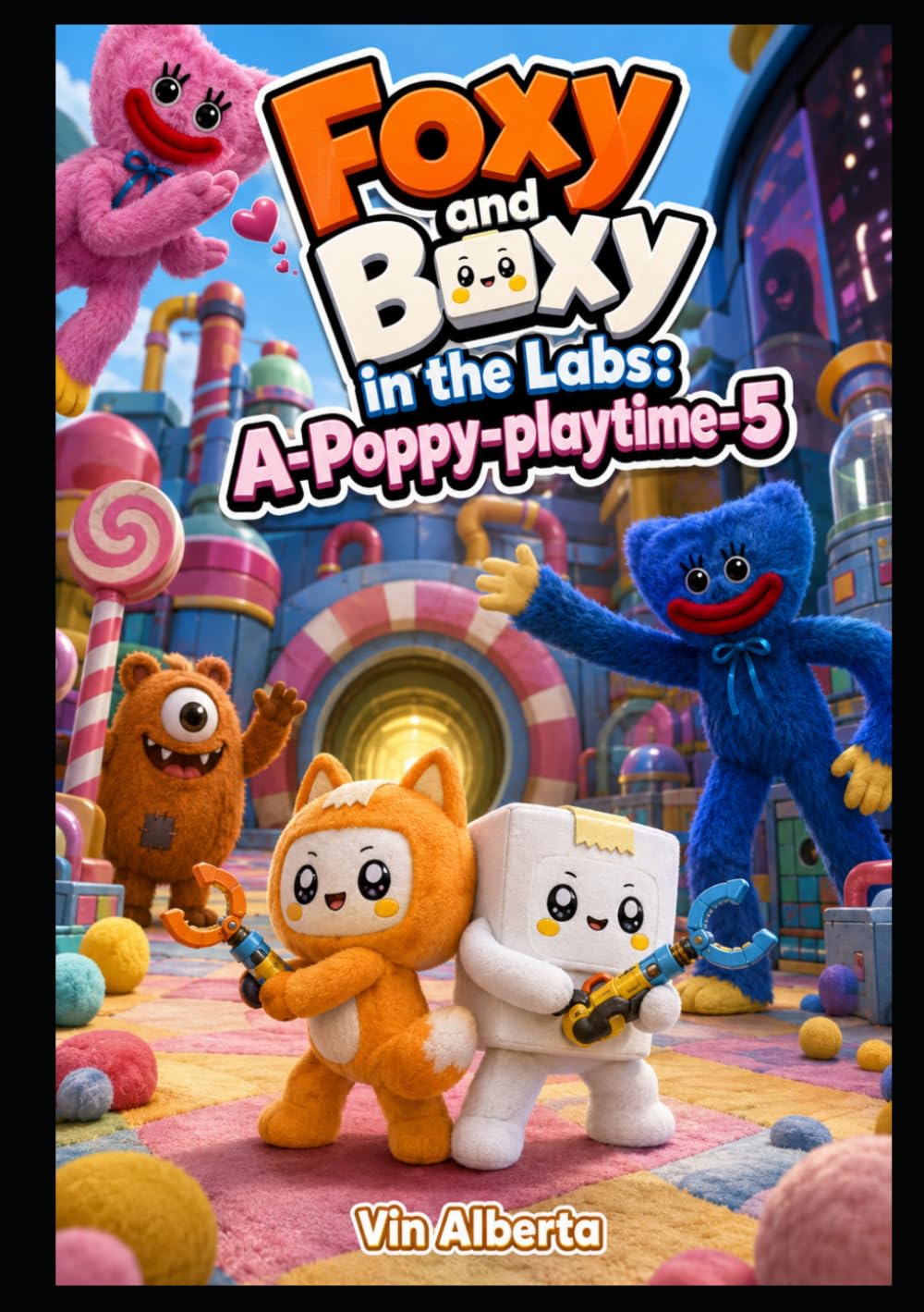 Foxy and Boxy in the Labs: A-Poppy-playtime-5