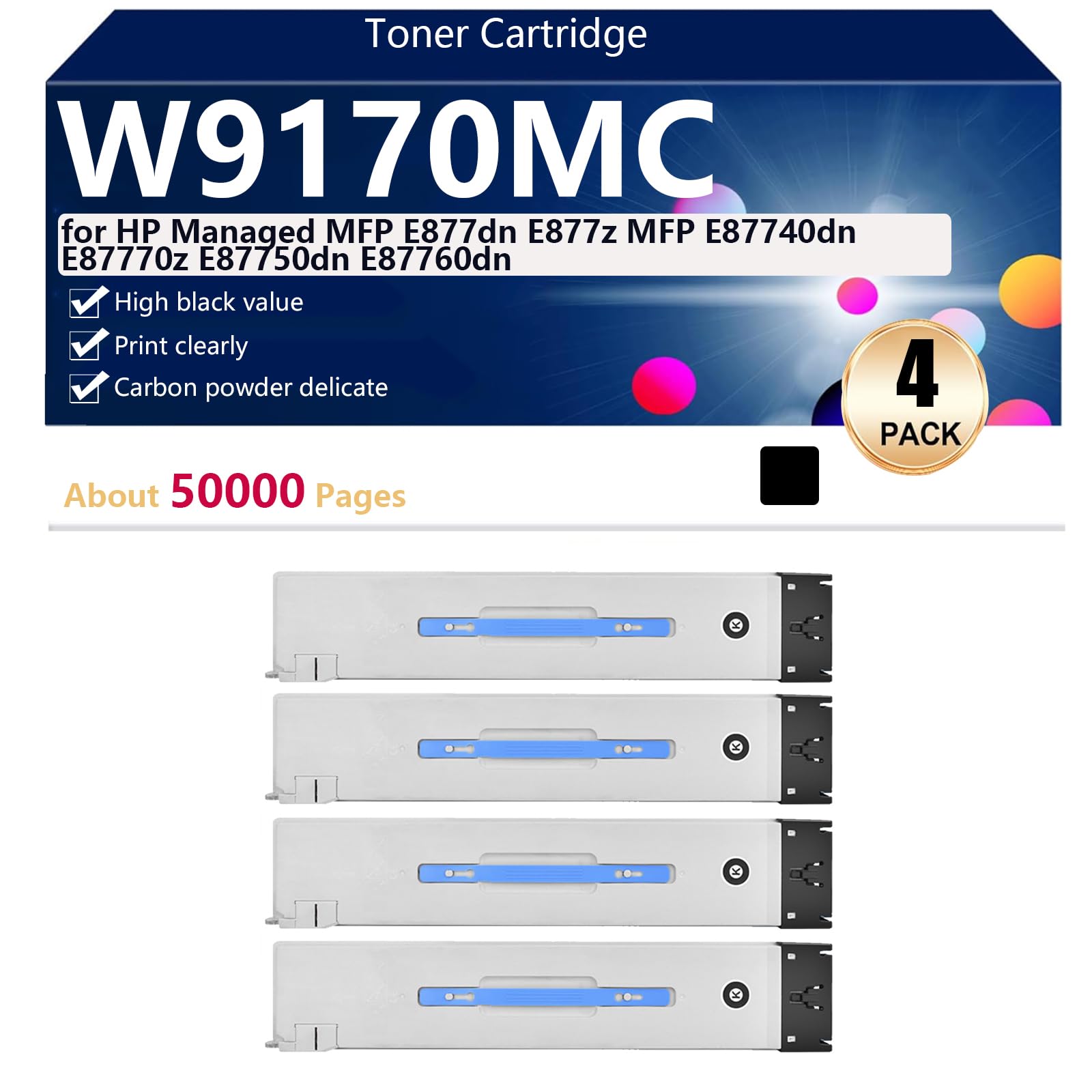 Cartuccia Toner Rigenerata ad alta Capacità W9170MC