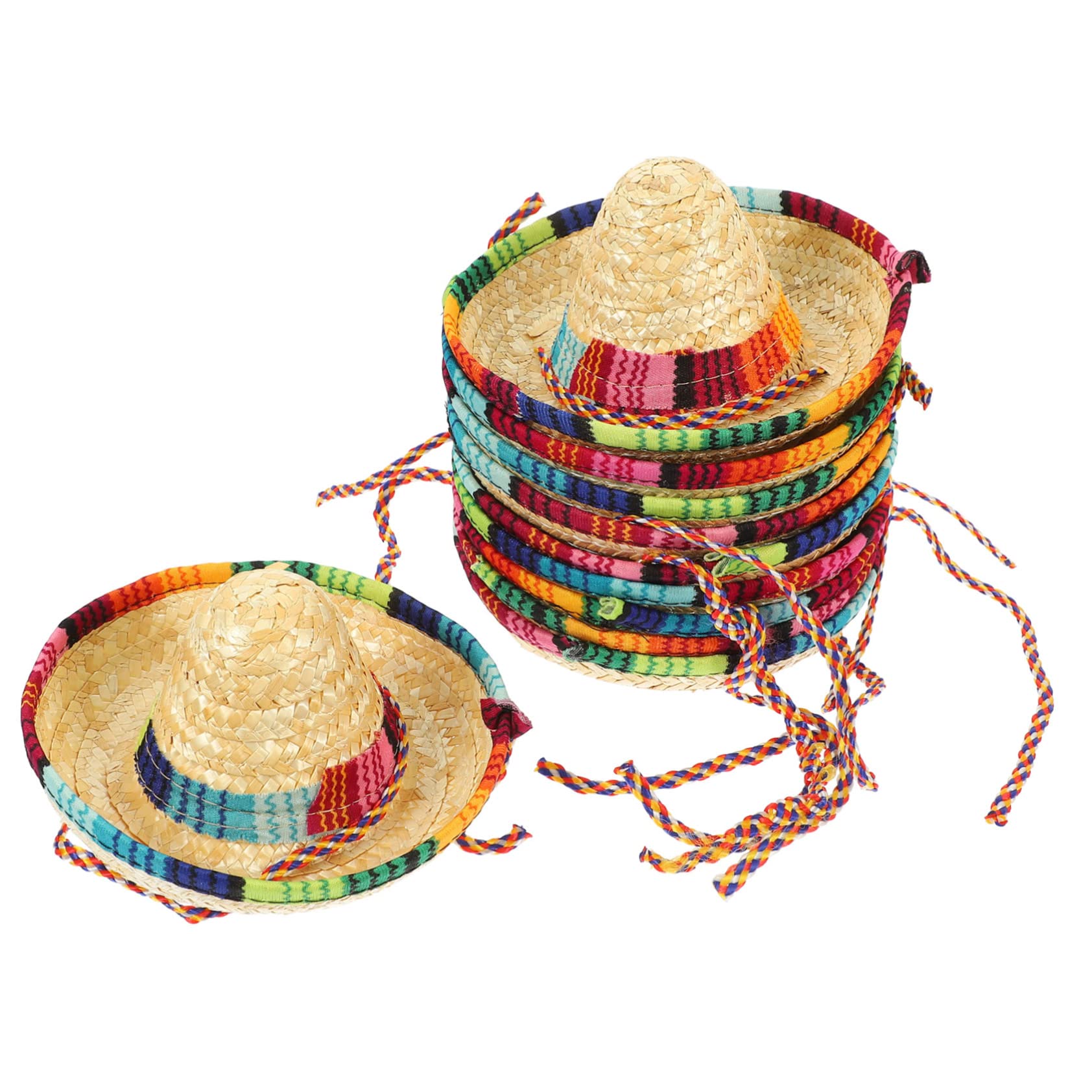 Toyvian 10 Cappelli Di Ricambio Per Bambole Leggeri E Adorabili Accessori Per Feste Per Animali Domestici