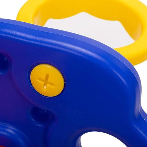 Miniatura 8 de Tobogán infantil para niños pequeños de 1 a 3 años, tobogán de juego de delfines para exteriores e interiores, juego de escalador independiente con