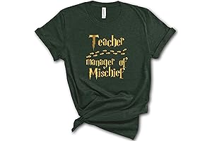 Personalized Teacher Manager of Mischief Shirt: A Fun-tastic Gift for the Classroom Manager