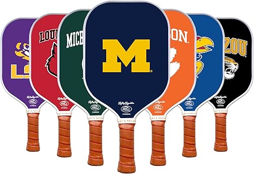 Miniatura 18 de Raqueta de pickleball colegial oficialmente licenciada - Raqueta aprobada por la Asociación de Pickleball de EE. UU. - Núcleo de nido de abeja