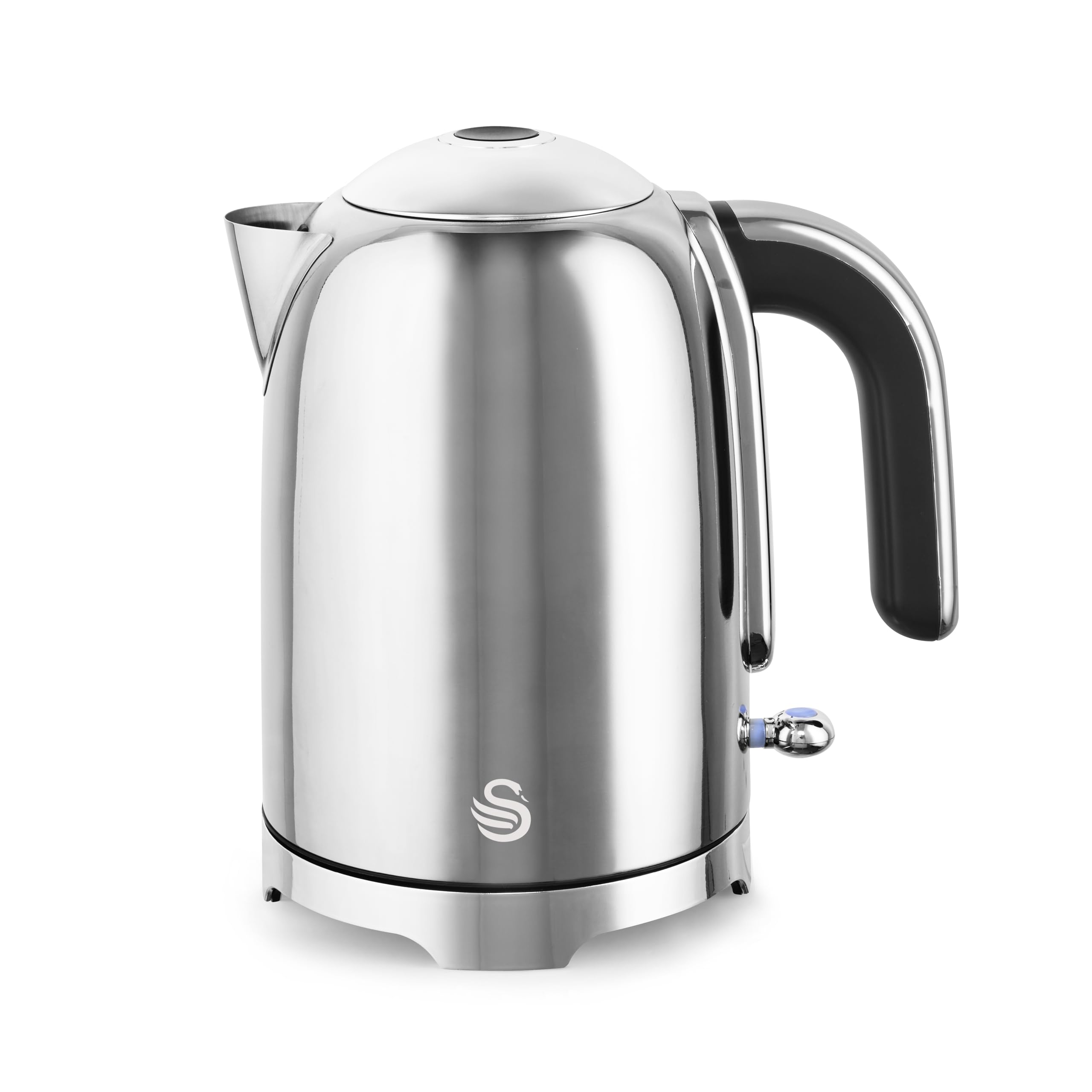 Swan Blue Sk19026ss Solace 1.7L Jug Kettle - Stainless Steel