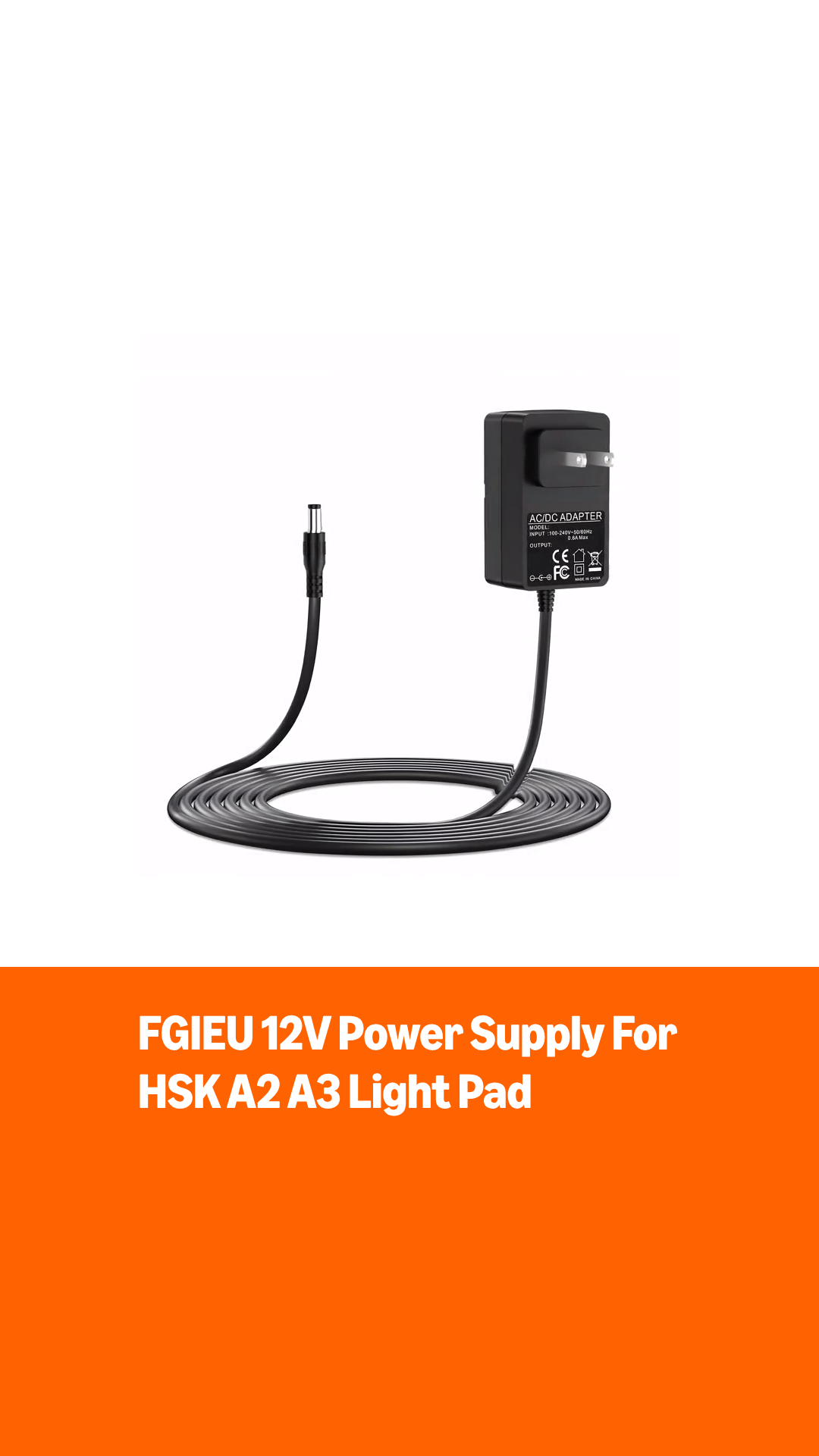 Amazon.com: FGIEU 12V Power Supply Compatible with HSK A2 A3 Light