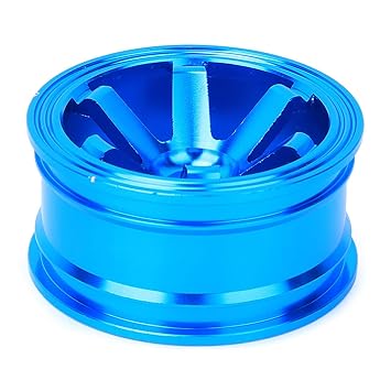 RC Accessories, Replacement Accessory 4pcs Remote Control Car Parts Wheel Hub RC Wheel Hub for Remote Control Car for Assemble the Parts(blue)