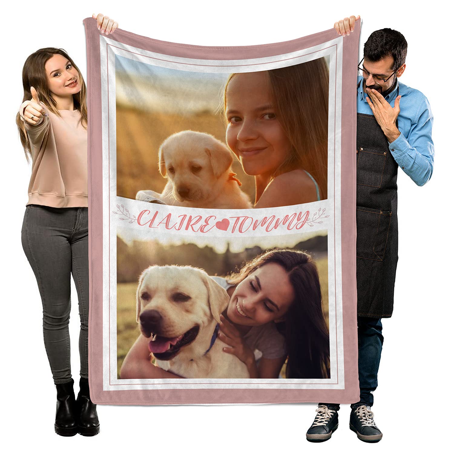 Manta personalizada para familia: manta suave personalizada para padres, amigos o niños, manta personalizada como mejor regalo de recuerdos