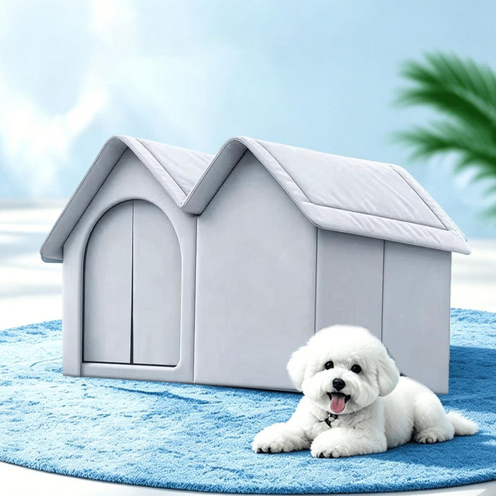 AC Dog House Oxford Cloth Cold Shelter