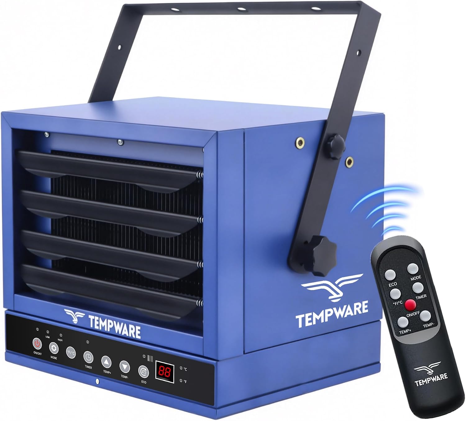 TEMPWARE 7500W Electric Garage Heater, 240V Hardwired Heater, 2026 Upgraded