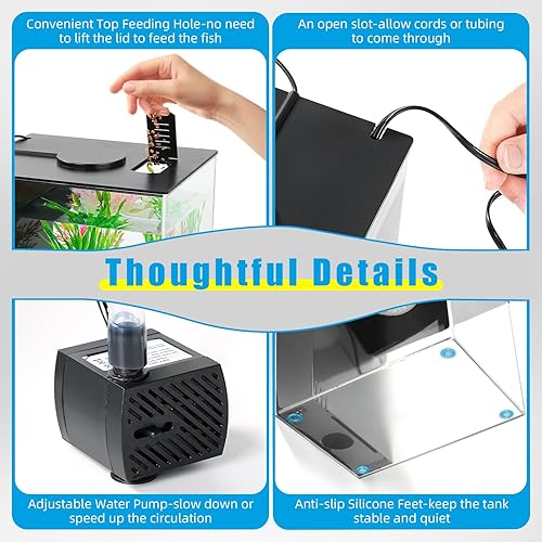 AQUANEAT Fish Tank — alternate angle