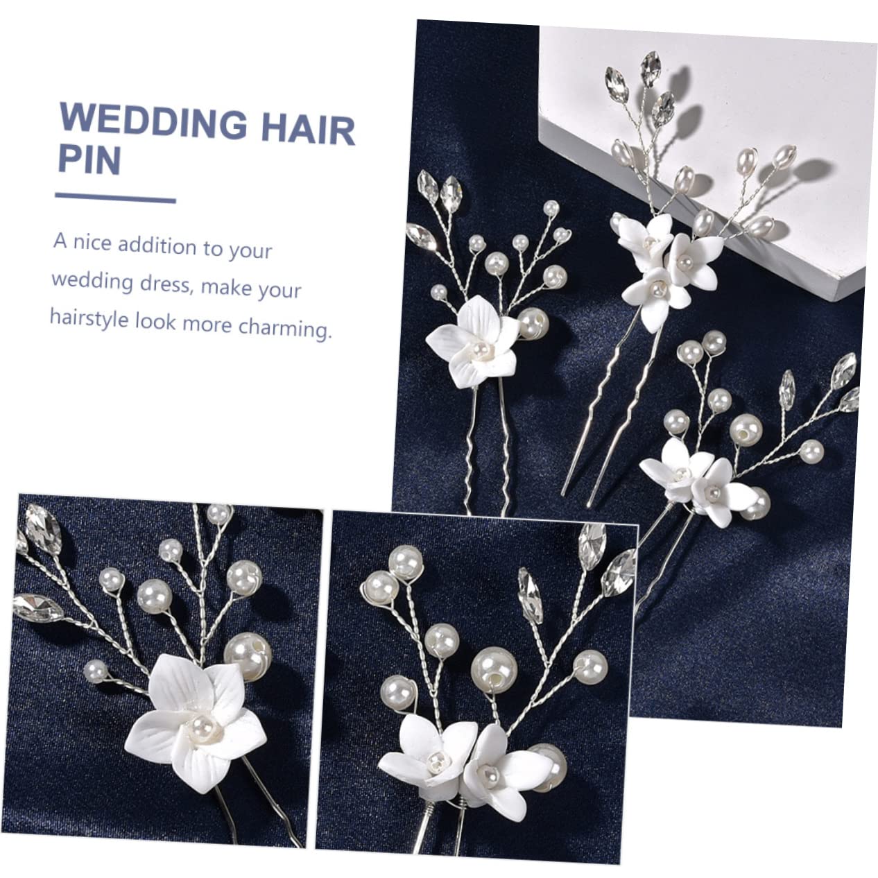 minkissy 15pezzi Forcine Per Forma Di u Con Eleganti Accessori Per Matrimonio e Cerimonie Decorazioni Per Sposa e Damigelle