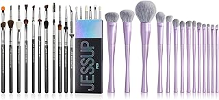 Jessup Juego de brochas de maquillaje de ojos...