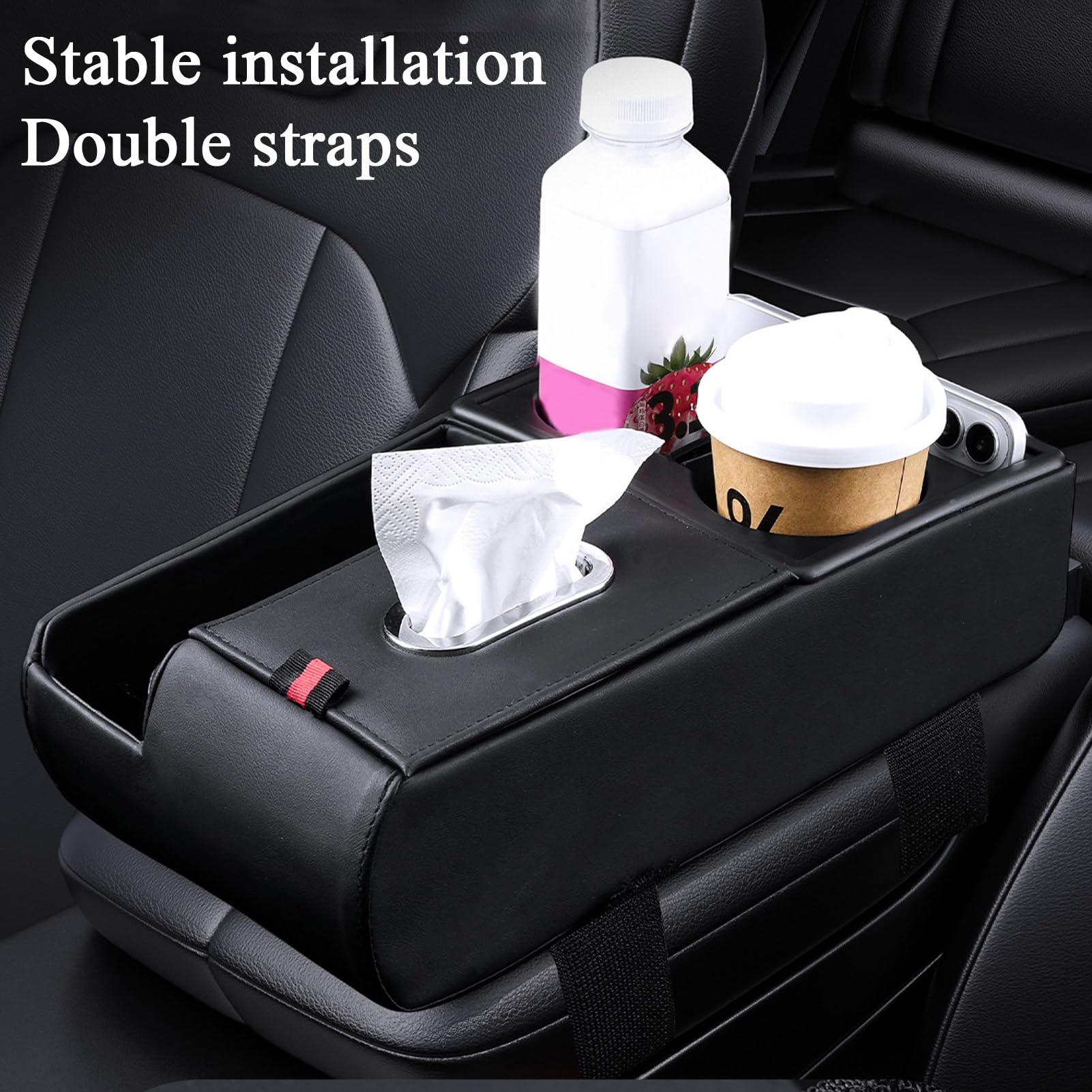 Portapañuelos Coche Organizador de bebidas para automóvil | Impermeable Para Almacenamiento En Automóvil Para Viajes Diarios Camping Pícnic Vehículos Suministros Automotrices Mesa