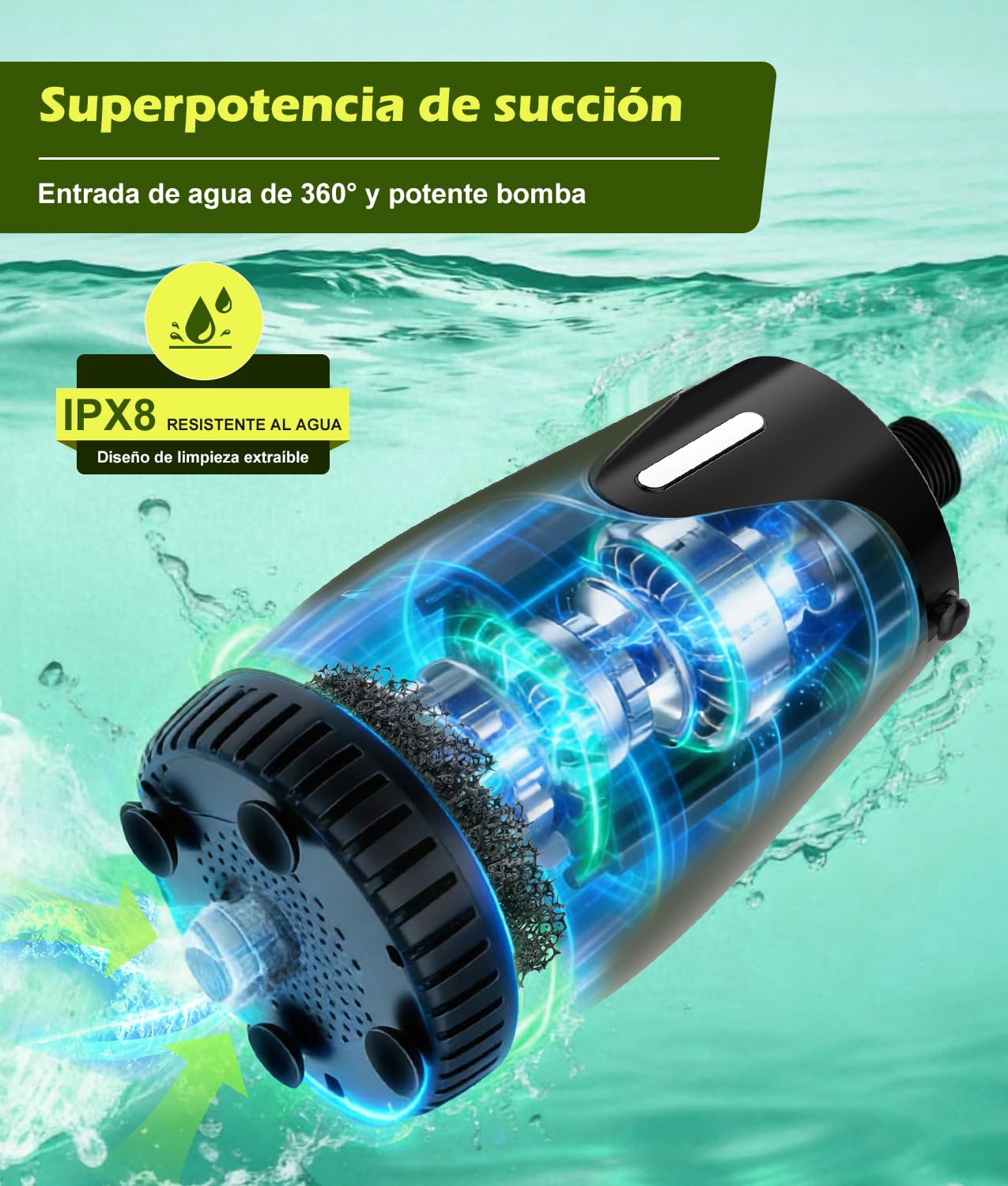WADEO Ducha de Camping con batería de 6000 mAh, Bomba y depósito de Agua de 20 l, Kit de Ducha para Exteriores con función de Calentamiento, Ideal para Viajes, Lavado de Coches, y emergencias