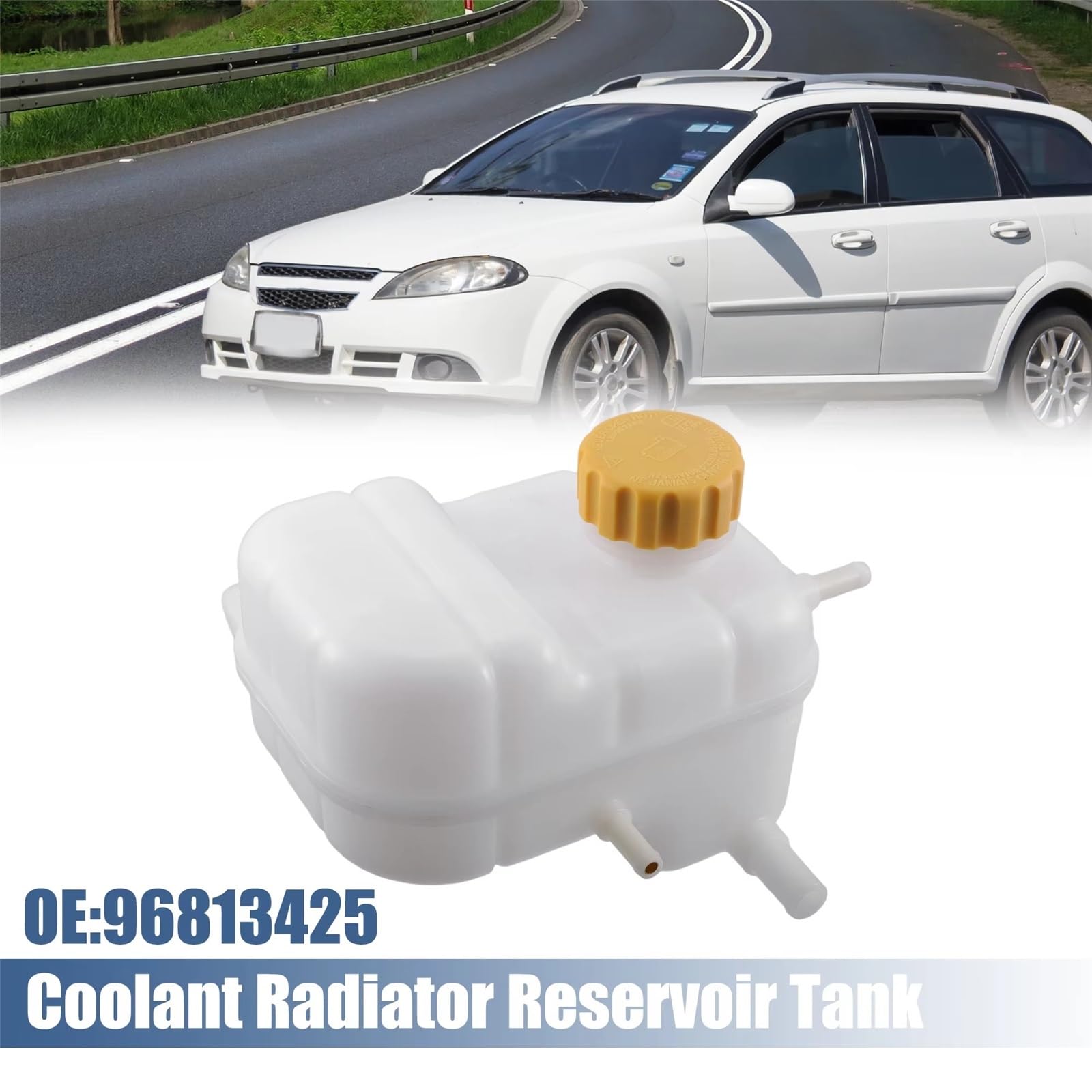 Compatibile Con Suzuki Per Forenza Vaschetta Espansione | Per Reno 2004 2005 2006 2007 2008 96813425 Serbatoio Del Liquido Di Raffreddamento Del Radiatore Con Tappo