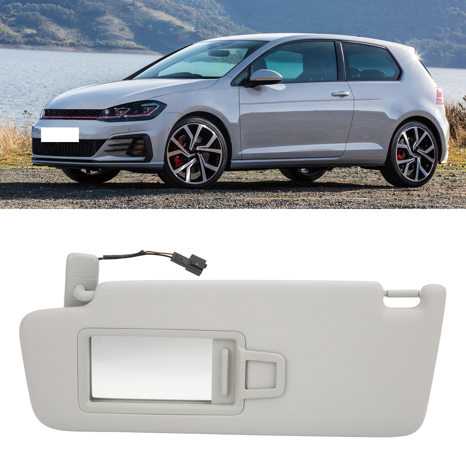 Auto-Sonnenblende, 5G0857551AJ, Linke Fahrerseite,  Produktbild-Vorschau 6