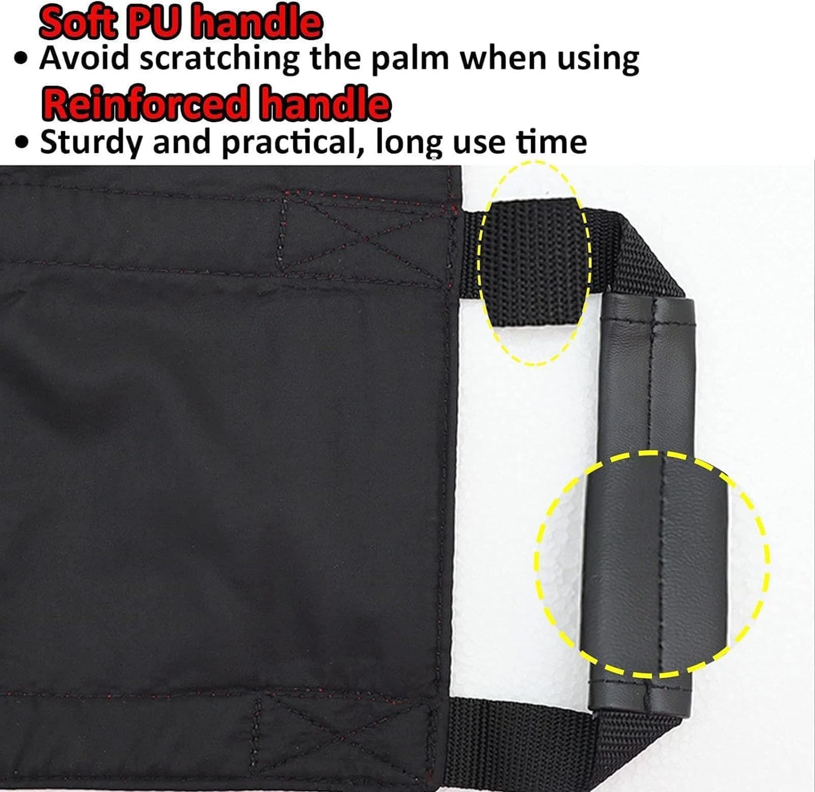 Almohadilla de cama de posicionamiento con asas, sábana de transferencia, cabestrillo de elevación de pacientes, ayuda para girar, reposicionar, mover y transferir, reutilizable, lavable